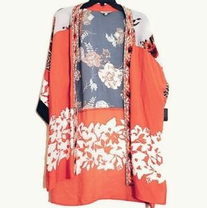 John Mark floral kimono